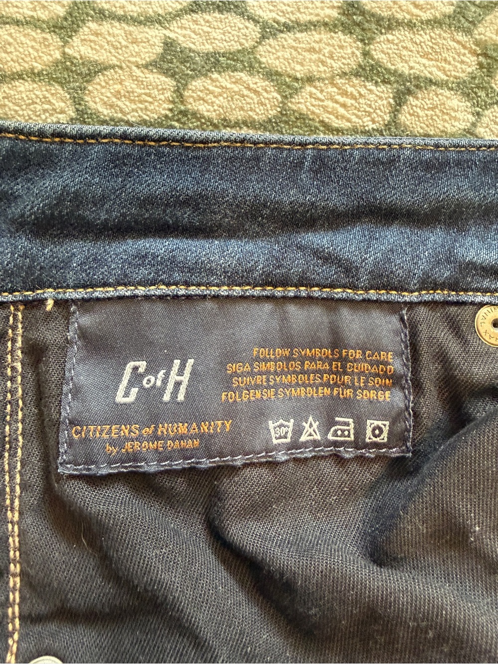 Citizens of Humanity Slim Dark Blue denim Women’s Skinny Jeans 29 - Picture 8 of 10